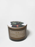 Sand + Paws Teakwood 12 oz scented candle