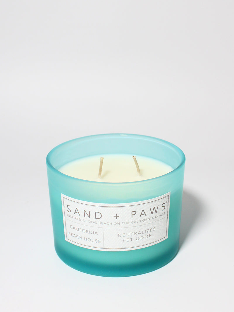 Sand + Paws California Beach House 12 oz scented candle