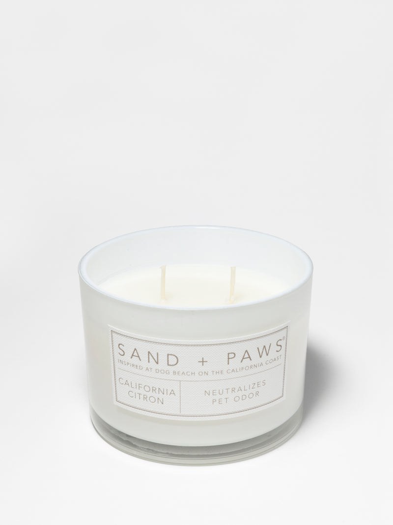 Sand + Paws California Citron 12 oz scented candle