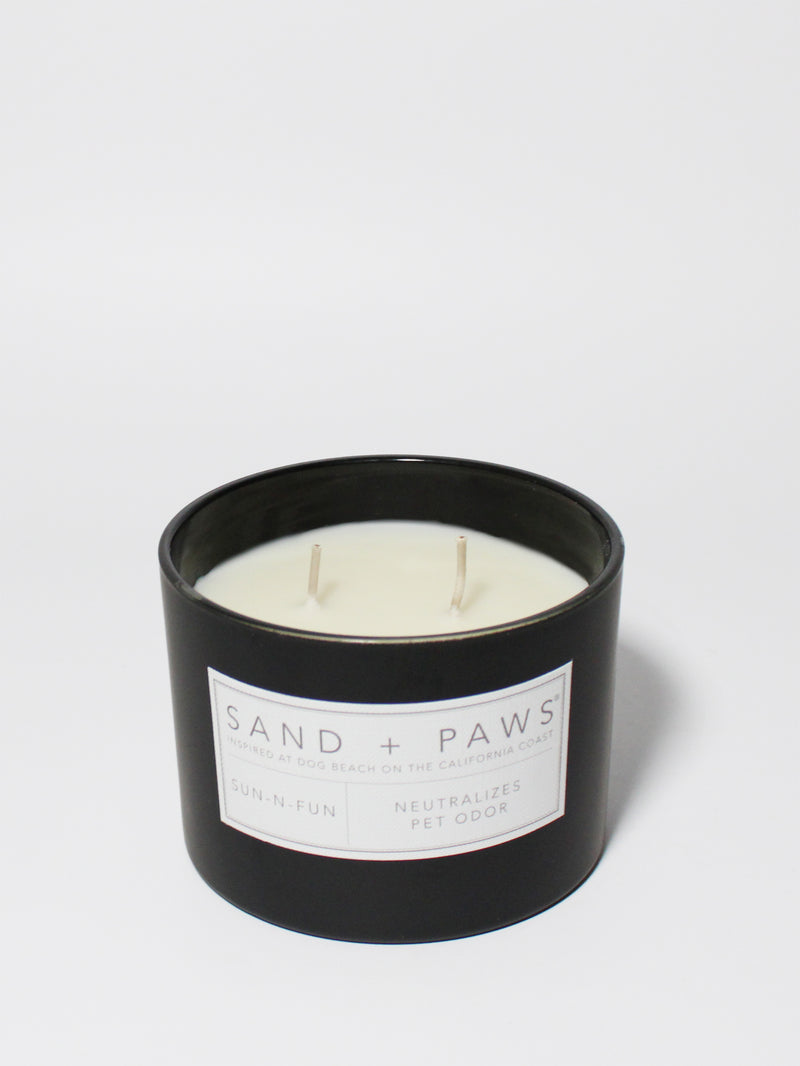 Sand + Paws Sun-n-Fun 12 oz scented candle